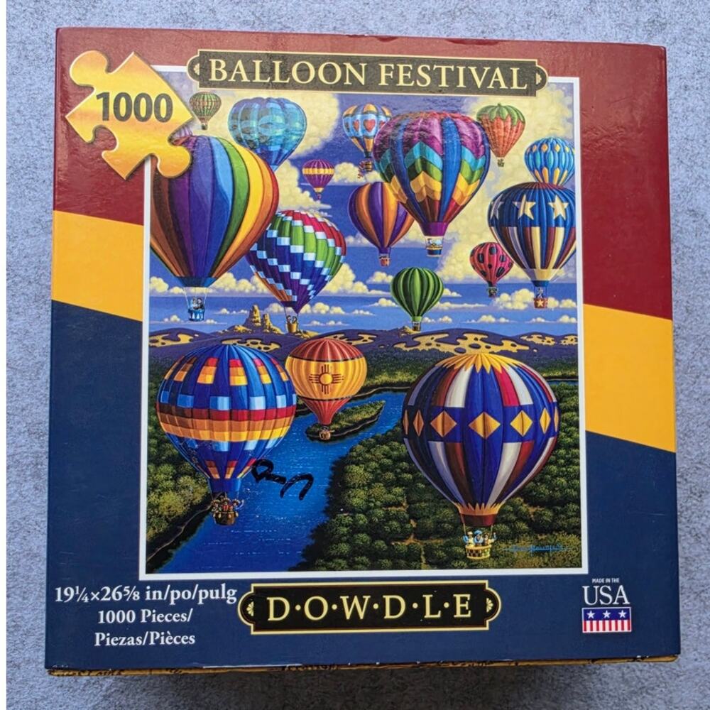Dowdle Balloon Festival Puzzle – 1000 Pieces (Complete)